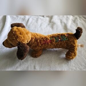 "I Love Nana" Dan Dee Collector's Choice Dachshund (Wiener Dog) plush toy